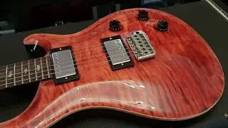 1999 PAUL REED SMITH PRS CUSTOM 22 DRAGON II ABALONE BIRD INLAYS QUILT TOP UP CLOSE VIDEO REVIEW
