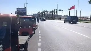 Roudage TEST Fiat TRIS 100% &Eacute;LECTRIQUE Circuit au c&oelig;ur de la capitale &eacute;conomique Casablanca
