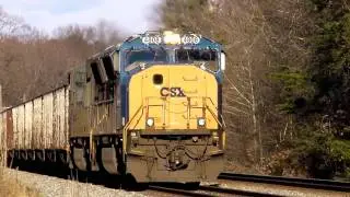 CSX Duel MAC's w/ Smoking Engine and Nice K5LA