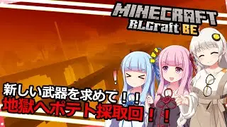 【統合版Minecraft】ドラゴン装備を求めて！ポテト争奪戦！？【A.I.voice実況】