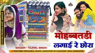 मोहब्बतडी लगाई रे छोरा !! Singer Tejpal Singh !! New Instagram Trending Song !! DJ REMIX SONG 2025