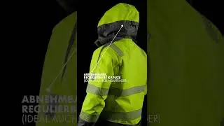 3 in 1 Winterjacke - effizienter und funktioneller Warnschutz #neon #safety #workwear
