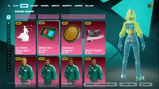 *NEW* SQUID GAMES IS HERE! Fortnite Item Shop [June 26th, 2025]