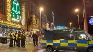 Blackpool on New Years Eve