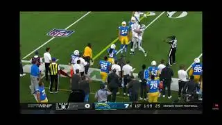 Hunter Renfrow Big hit