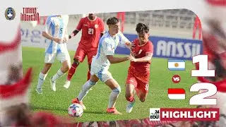 Highlights Indonesia vs Argentina | Seoul EOU Cup 2024
