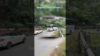 Tourist Bus & Car Stuck in Ghat Road U-Turn | Real Driving Challenge! 🚗🚌