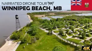 🏖️ Winnipeg Beach, Manitoba 🏖️ 4K Drive