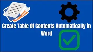 Create Table of Contents Automatically in Word (with Custom Styles!)
