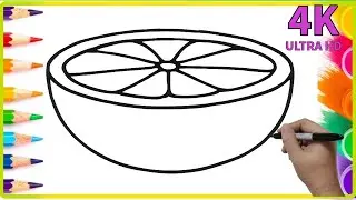 How To Draw A Lemon Step By Step 🍋 Lemon Drawing Easy
