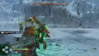 God of War Ragnarok - Trying Hard to beat King Hrolf Kraki Boss Fight