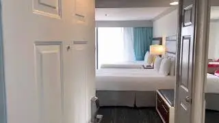 The Bilmar Beach Resort. Beachfront Studio in the Palms Tower.