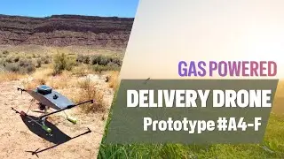 Sky-High Breakthrough: Gas-Powered Drone Test Flight Revealed!