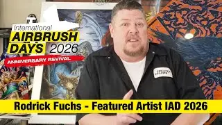 Rodrick Fuchs - Featured Artist on the International Airbrush Days 2026