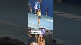 Solana Sierra of Argentina! 🇦🇷🤩 WTA 125 Manila QF #tennis #argentina #wta #philippines #sports #fyp