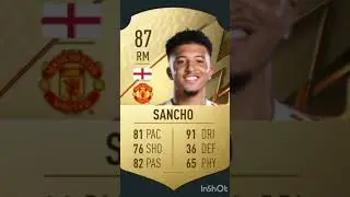 Jadon Sancho fifa evolution 20-24