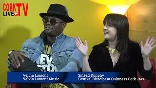 Velvin Lamont & Sin&eacute;ad Dunphy Festival Director of Guinness Cork Jazz Festival