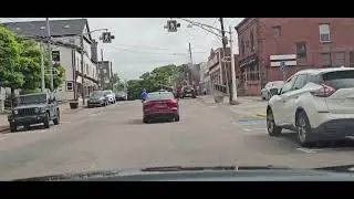 A drive through Sackville NB. A university Town