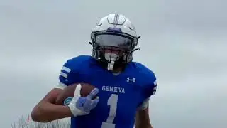 5-star Georgia football commit Talyn Taylor went OFF for 199 yards in the Illinois 6A semifinals