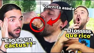 🇪🇸 ESPAÑOLES REACCIONAN A UNA CLÁSICA CARNITA ASADA 🇲🇽 DE LA CAPITAL *BRUTAL*