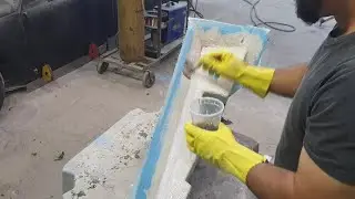 Como fazer a fibra de vidro ficar em canto 90 grau sem bolhas