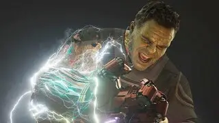 Avengers Endgame   Hulk Snaps His Fingers Scene