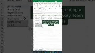 Combine multiple columns into one #shorts #msexcel #excel