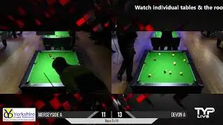 Merseyside A vs Devon A | Multi View | EBPF County Finals 2019/2020