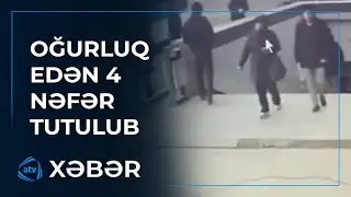 Paytaxtda oğurluq edən 4 nəfər tutulub