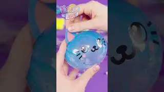 🐱 DIY Blue Cat Nano Tape Bubble! 🩵 Fun & Easy Craft for Girls | Nano Art | Born To Play