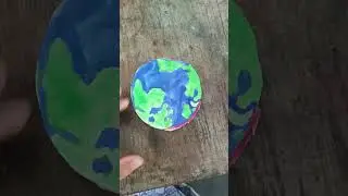 Creativity of my daughter Earth's core@ jogitanarzary