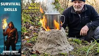 Build a Clay Rocket Stove for Survival: DIY Fuel-Efficient Heat & Cooking