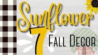 FALL 2021 Sunflower Decor//DOLLAR TREE//DIY