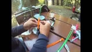 AR Drone landing gear modification and preparing to fly