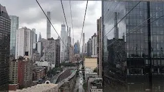 NYC Roosevelt Island TRAMWAY to MANHATTAN (Cable Car) /4K60/ | iamlukash