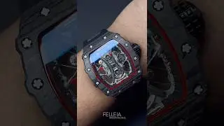 Red lines. Black armor. Pure dominanceMore than a timepiece #luxurywatches #watches #watchformen
