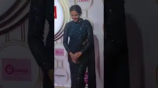 Gadar 2 fame actress Simrat Kaur spotted at an award show in Mumbai
