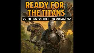 Gearing Up for the Titans 💥 Armor, Weapons & Tames Ready! | Ark Ascended