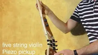 FIVE STRING ELECTRIC VIOLÍN TEST 1
