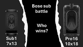 Bose L1 Pro32  Sub1 vs Bose L1 Pro16  Sub battle