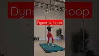 Aerial hoop/lyra dynamic combo #aerial #aerialhoop #lyra #lyrahoop #shorts  #aerialhooptricks