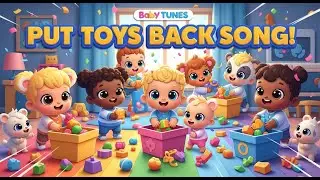 Clean Up with Tiny Tots World | Put Toys Back Song