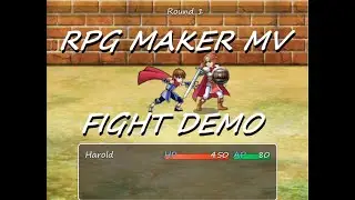RPG Maker MV Fight Demo, featuring Yanfly, Low, and Euphlka