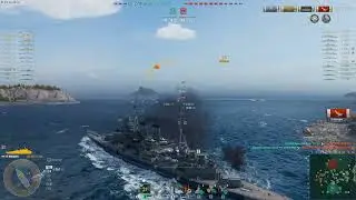 World Of Warships Random Battle Gameplay With RENOWN