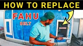 How to Replace FAHU Belt | Fresh Air Handling Unit | HVAC