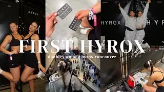 First Hyrox in Vancouver: full race vlog & debrief, women's double race