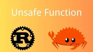 Rust | Unsafe Function  | Rust Tutorial 79