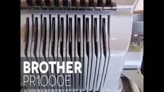 Brother PR1000E 10 Needle Embroidery Machine Product Teaser