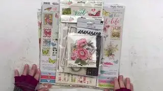 My Creative Scrapbook Kit Club  //June Main Kit unboxing