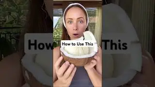 I Had No Idea How to Use This Coconut Thing #coconut